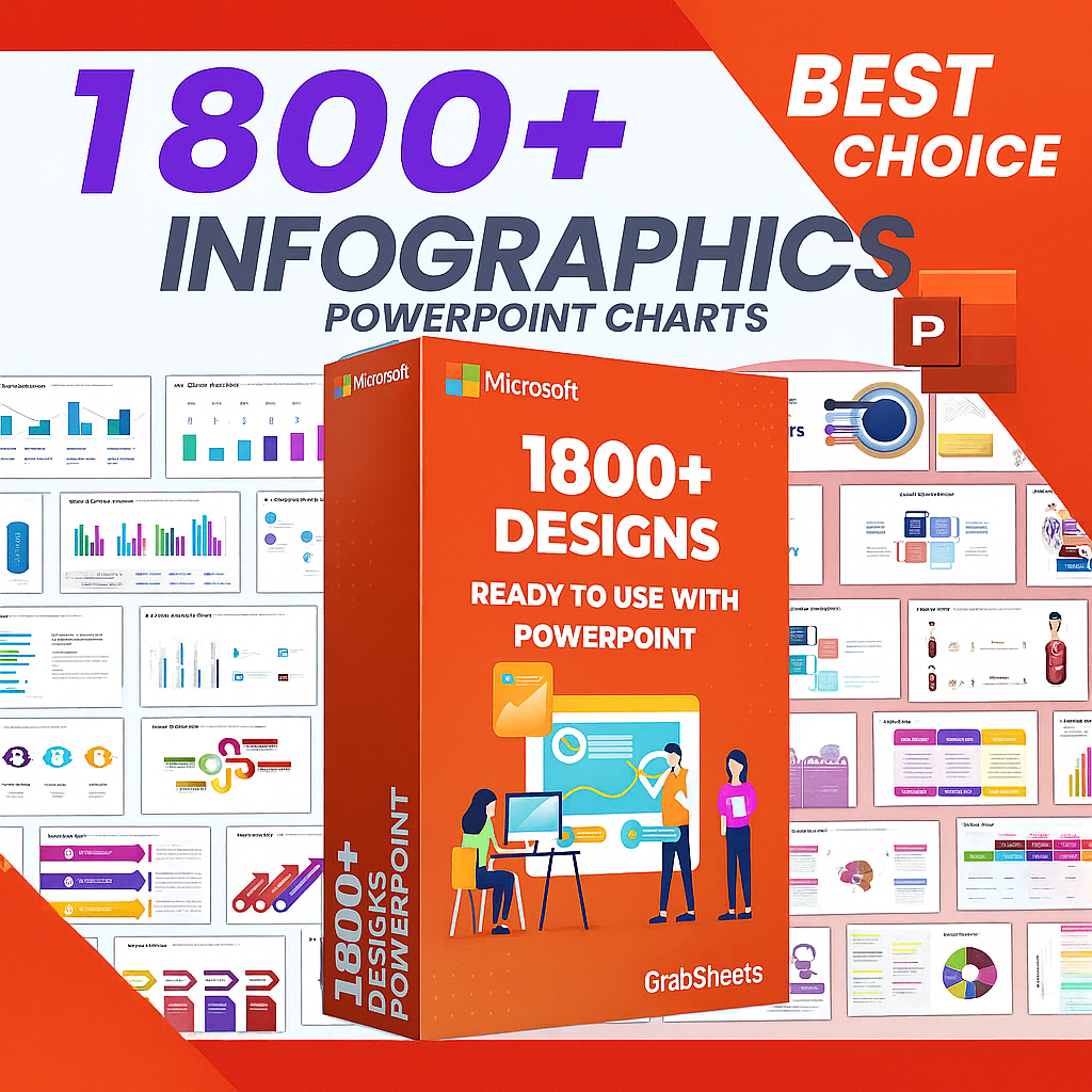 1800+ Ready-to-Use PowerPoint Templates
