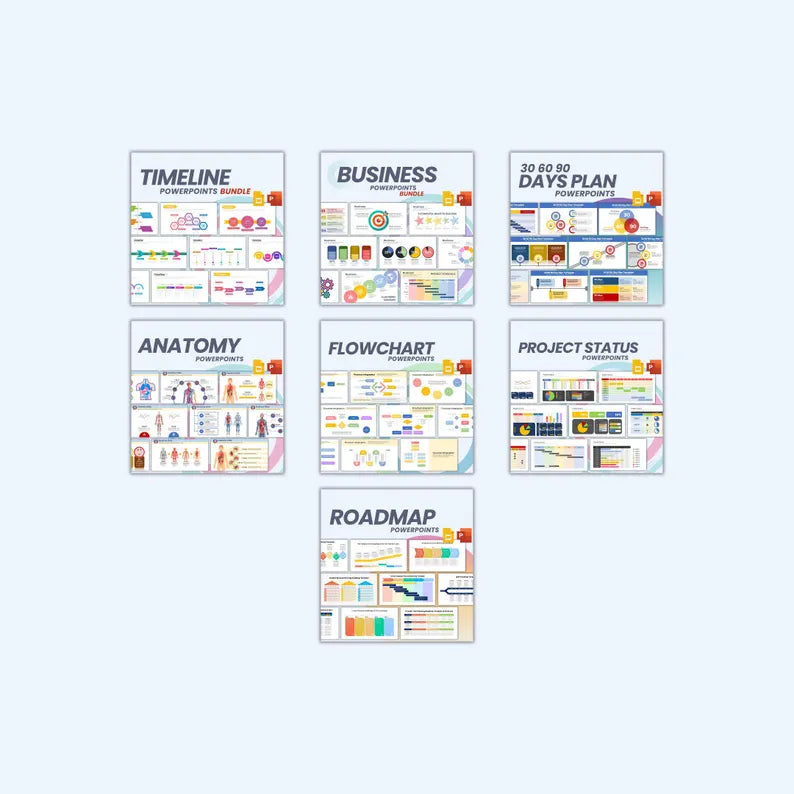 1800+ Ready-to-Use PowerPoint Templates