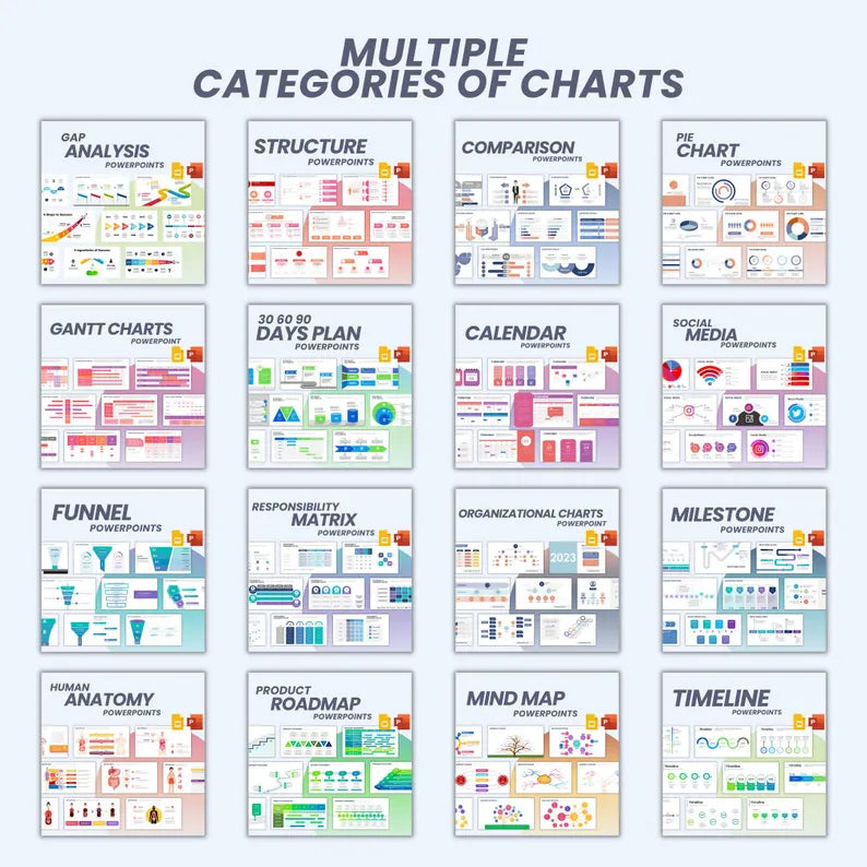 1800+ Ready-to-Use PowerPoint Templates